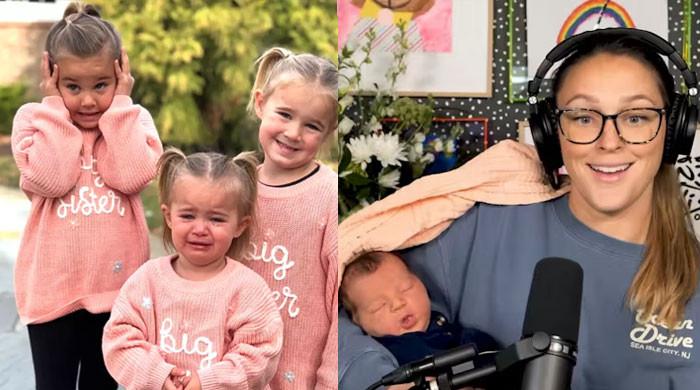Kylie Kelce makes surprise comeback in sweet video with her daughters