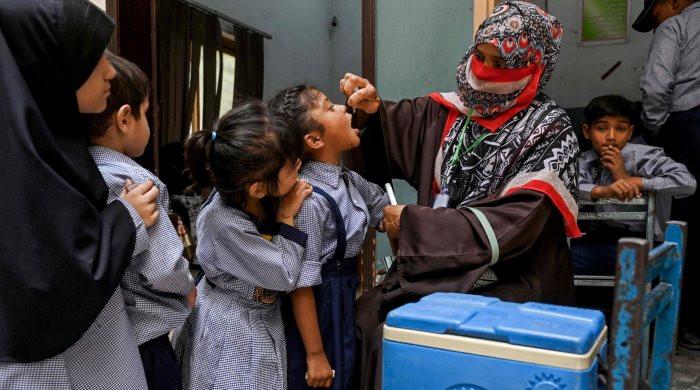 Nationwide anti-polio drive launched to immunise 45 million children