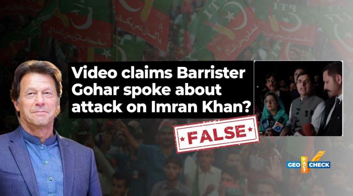 Old video of Barrister Gohar recirculated as ‘attack on Imran Khan’
