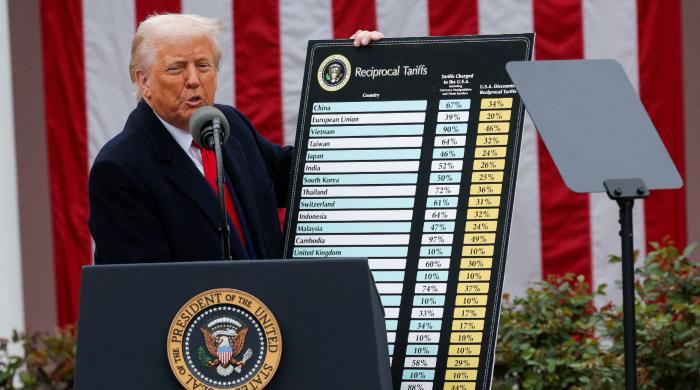 Trump’s tariffs to remain in effect after appeals court grants stay