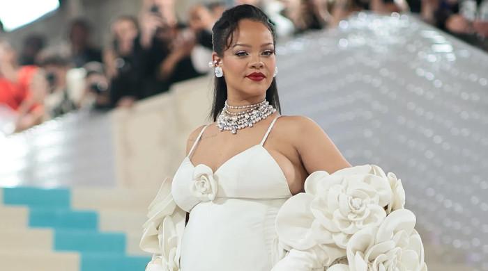 Rihanna jokes over pregnancy secret