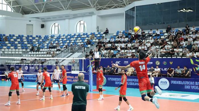 Pakistan advance to CAVA Nations League crossover stage despite loss to Kazakhstan