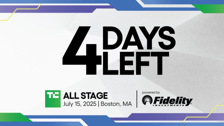TechCrunch All Stage 4 days left