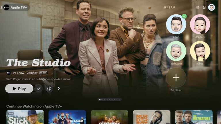 Apple TV’s tvOS 26 gets ‘Liquid Glass’ treatment and profile-switching feature