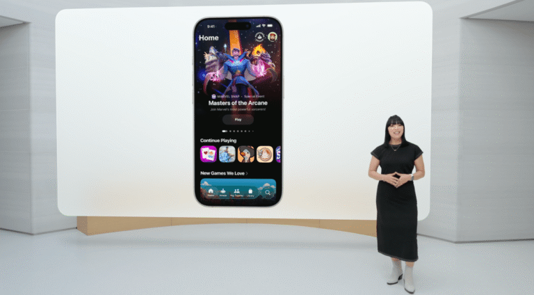 Apple debuts a new dedicated Games app