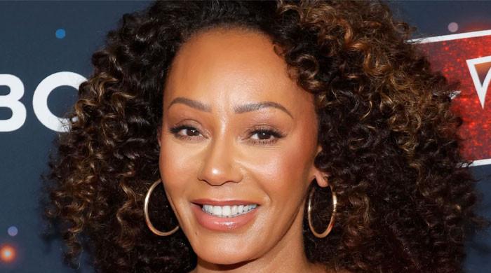 Mel B brings the heat to her 50th birthday with leopard look