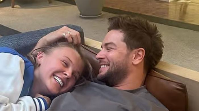 Chris Hughes shares intimate photo of himself and JoJo Siwa