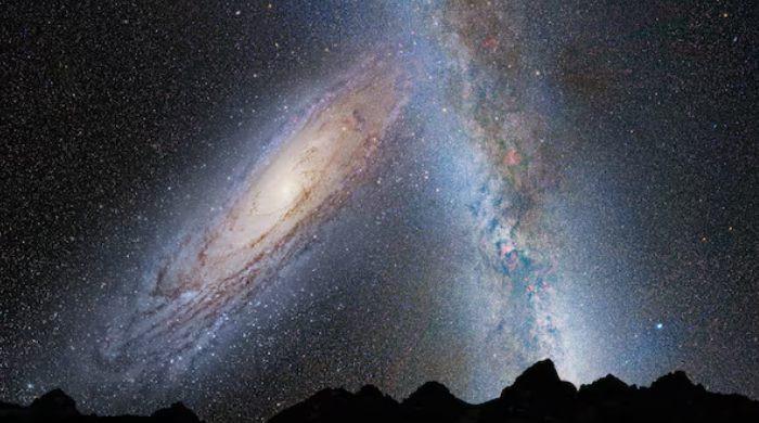 Study sees lower chances of Milky Way crashing into Andromeda galaxy
