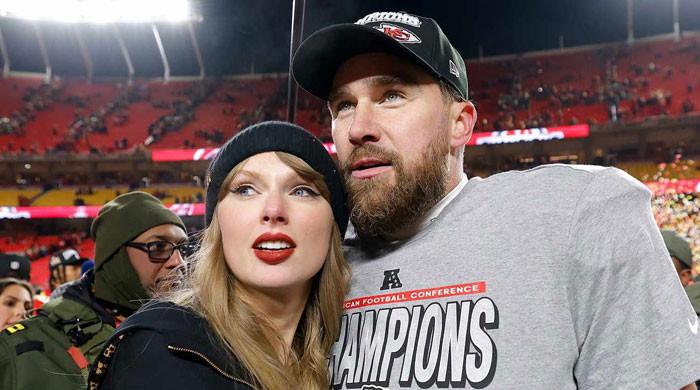 Travis Kelce reacts to Taylor Swift’s major milestone